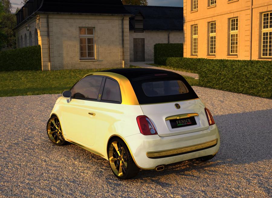  Fiat 500C La Dolce Vita by Fenice Milano 2010 года  (фото 15 из 15)
